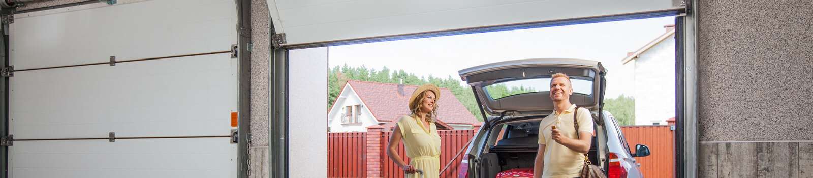 Подъемные ворота для гаража